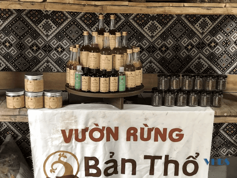 mật ong lên men tại vườn rừng bản thổ