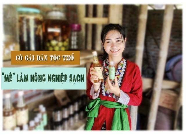 Cô gái dân tộc Thổ "mê" làm nông nghiệp sạch