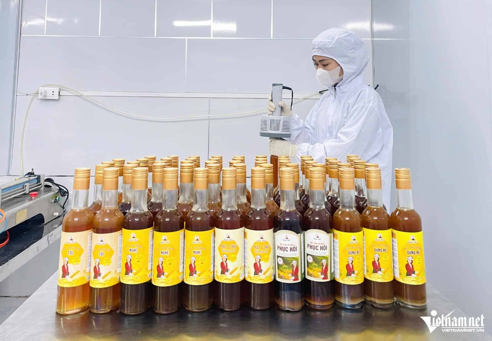 Các sản phẩm của Linh sản xuất đã được chứng nhận Ocop 3 sao.